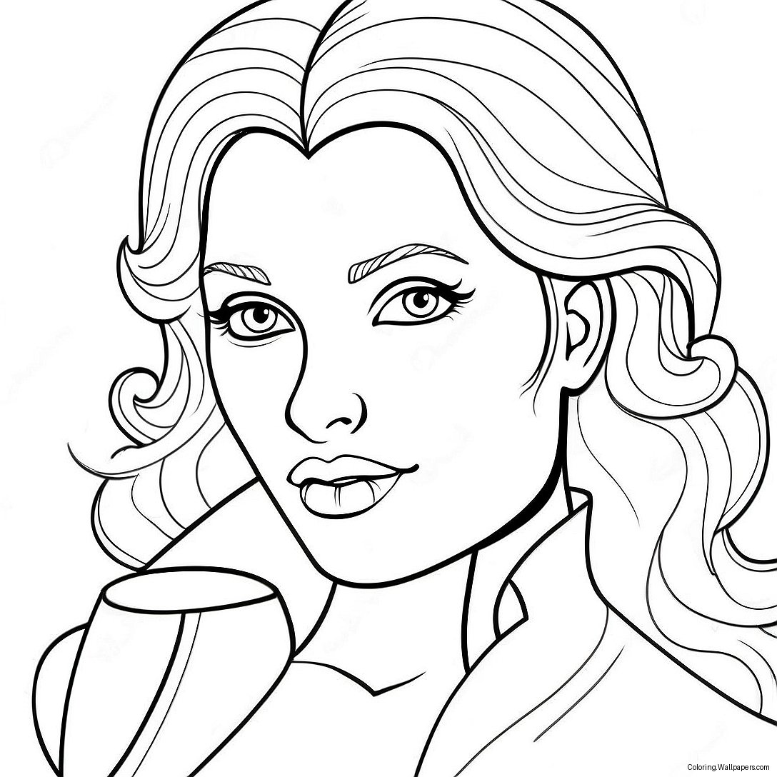 Vampire Bella Coloring Page 11165