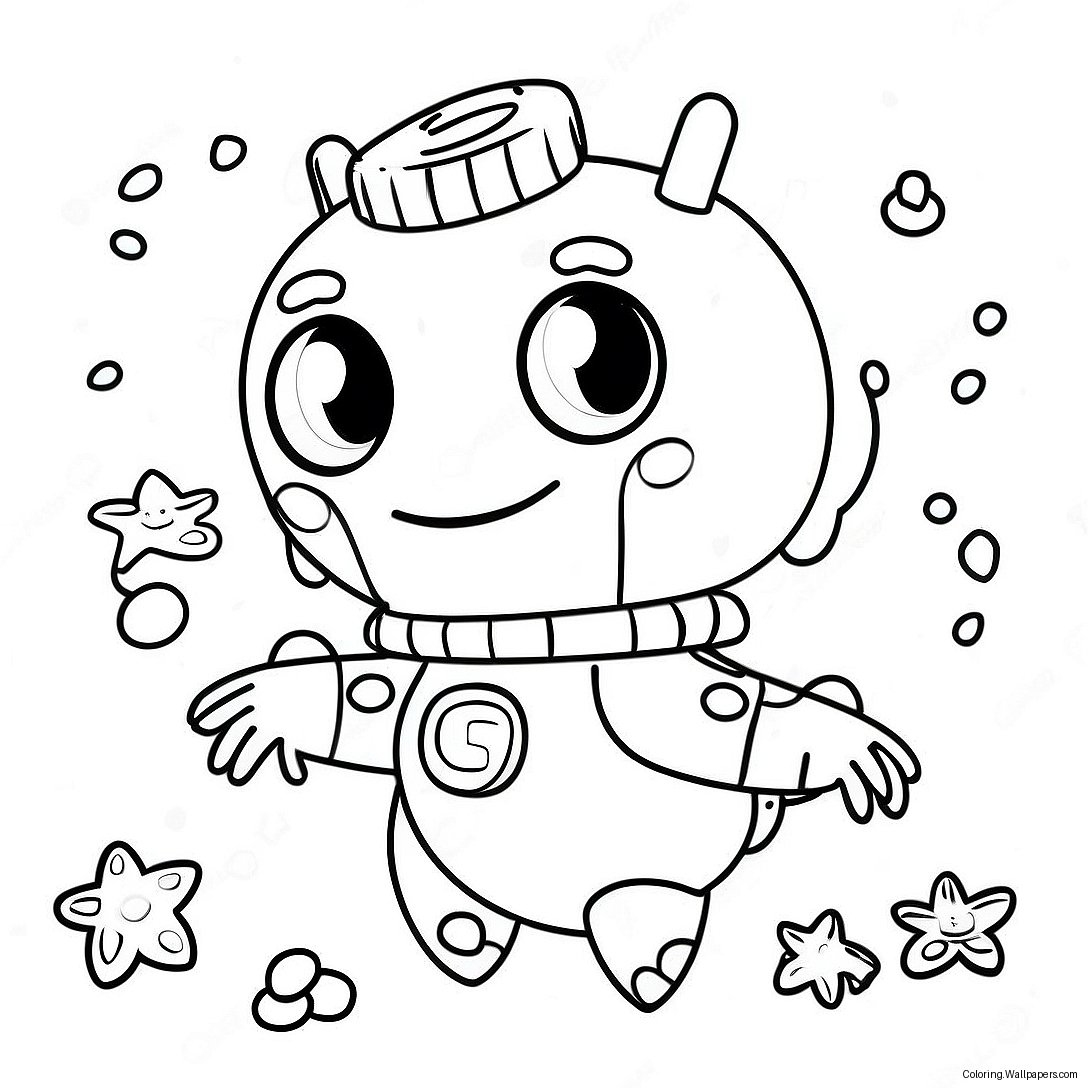 Page À Colorier Vegimal Octonauts 56607