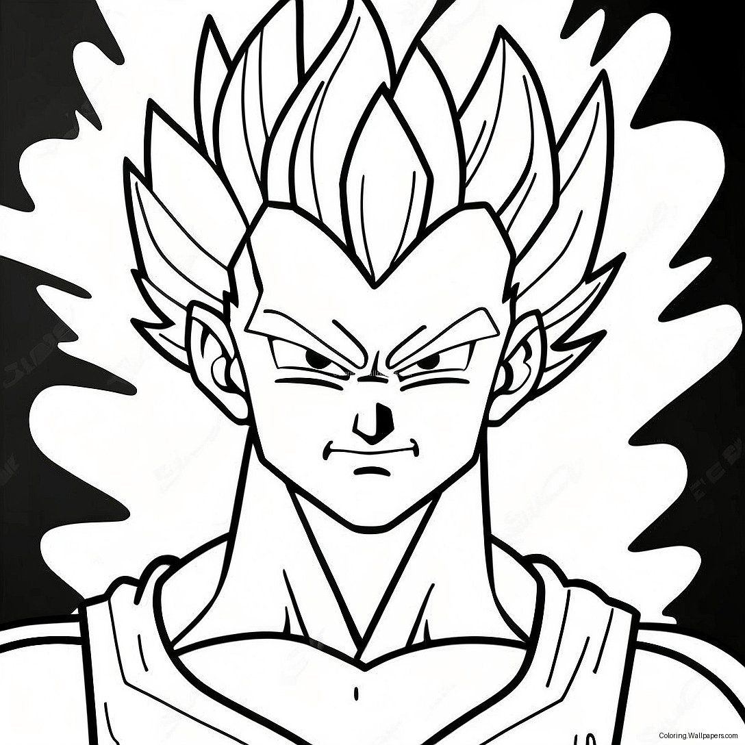 Vegito Super Saiyan Målarbild 13941