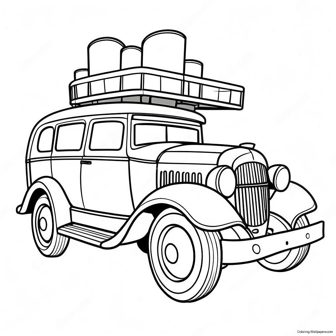 Vehicle Coloring Page 6723