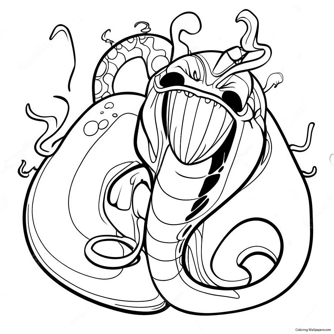 Venom Among Us Crewmate Coloring Page 32684