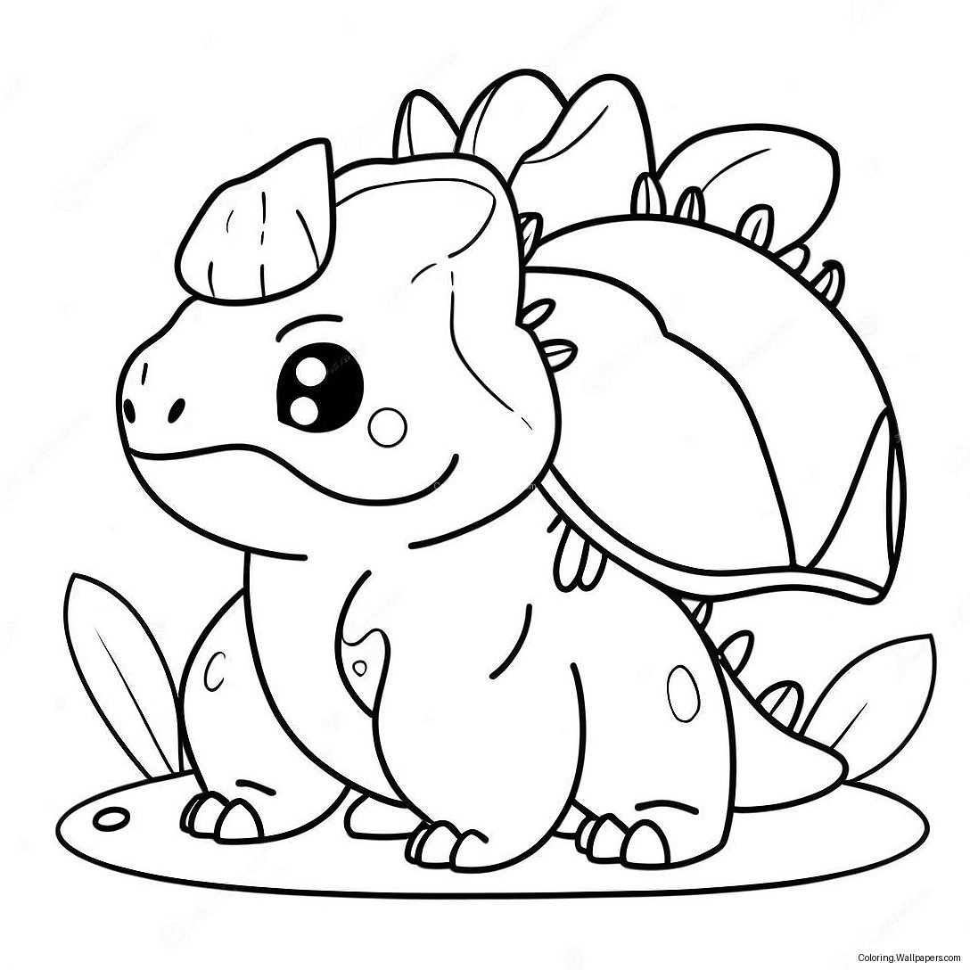 Página Para Colorear De Venusaur 29325