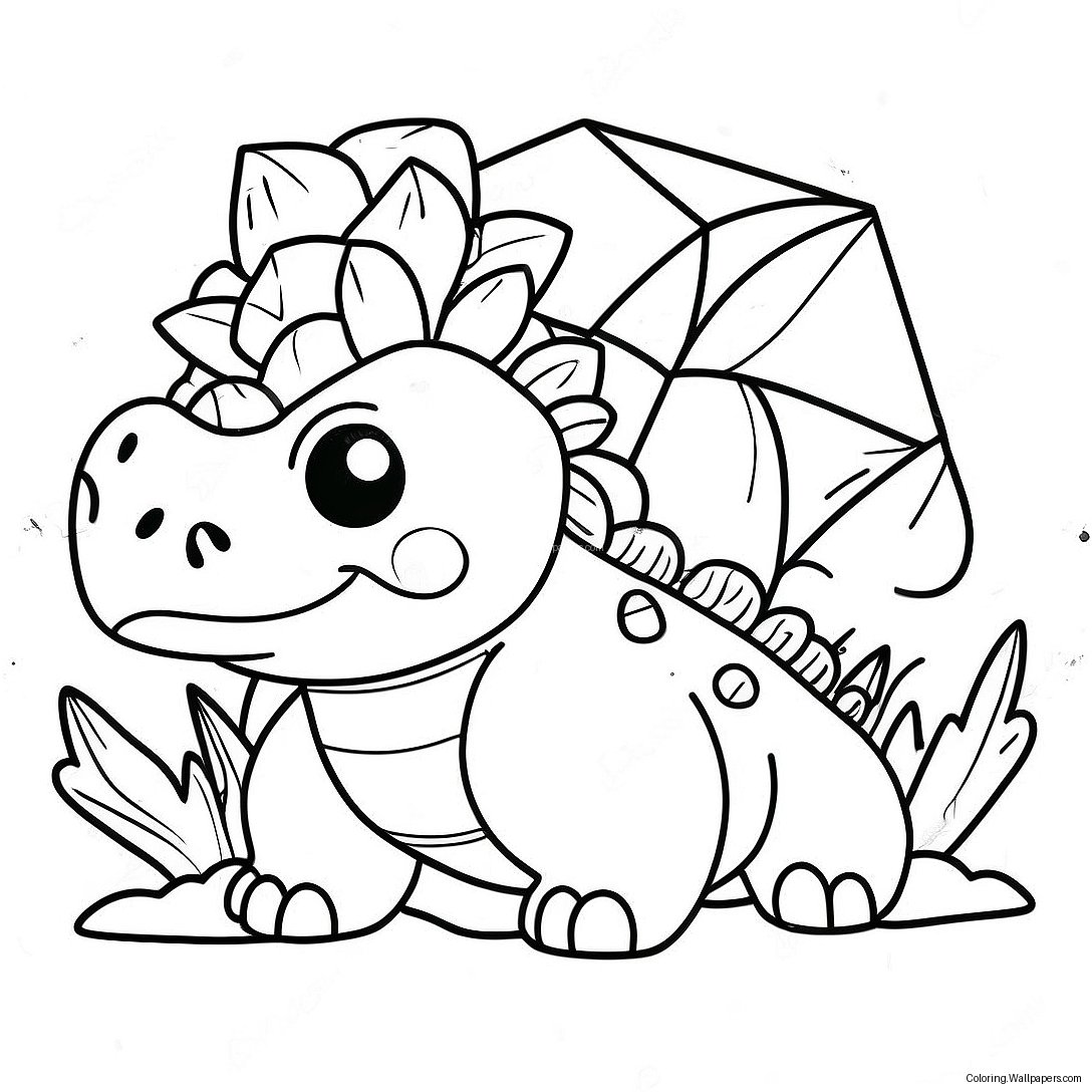 Venusaur Med Färgglada Blommor Färgläggningssida 29329