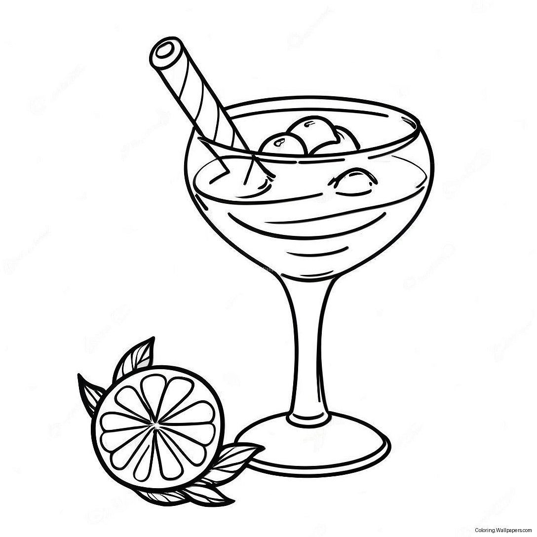 Vibrant Alcohol Markers Coloring Page 25245