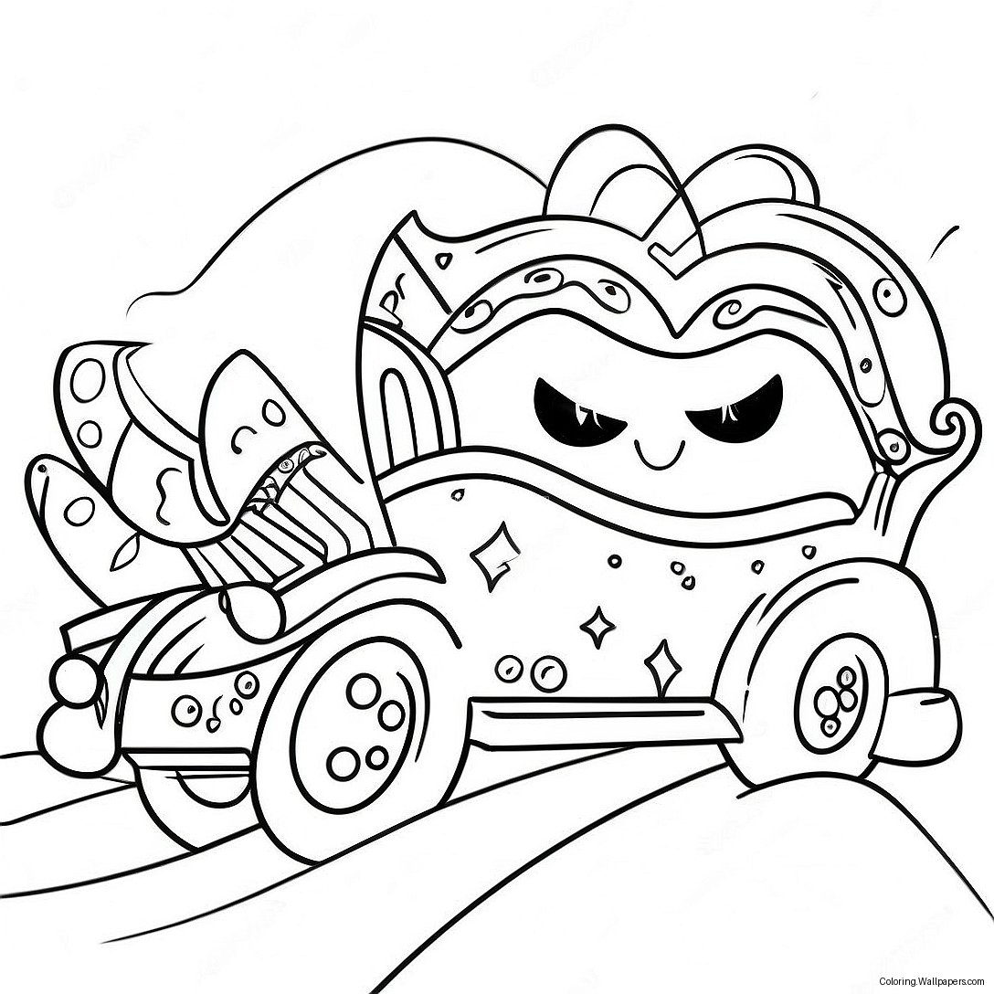 Vibrant Mardi Gras Parade Coloring Page 39108