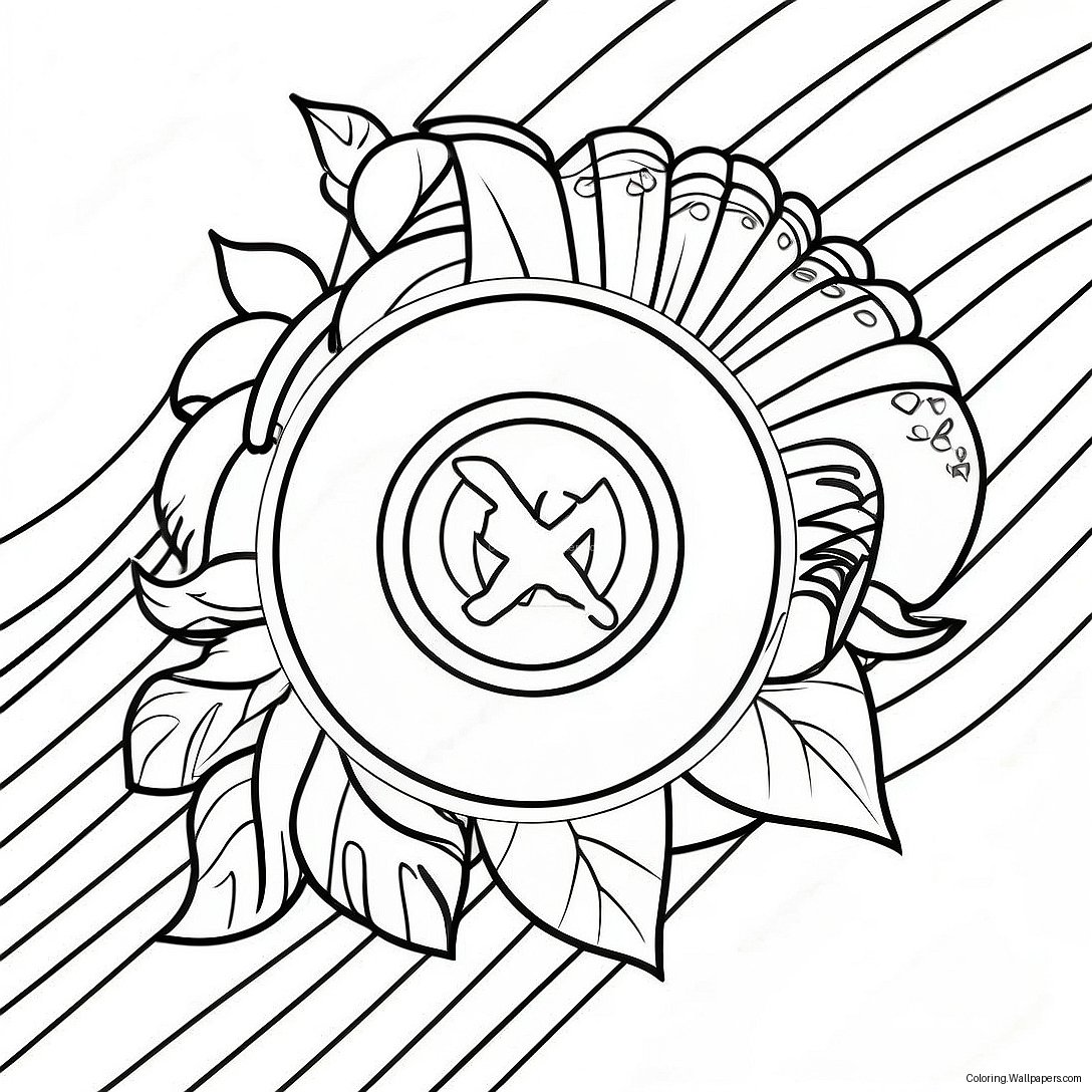 Vibrant State Flag Coloring Page 29950