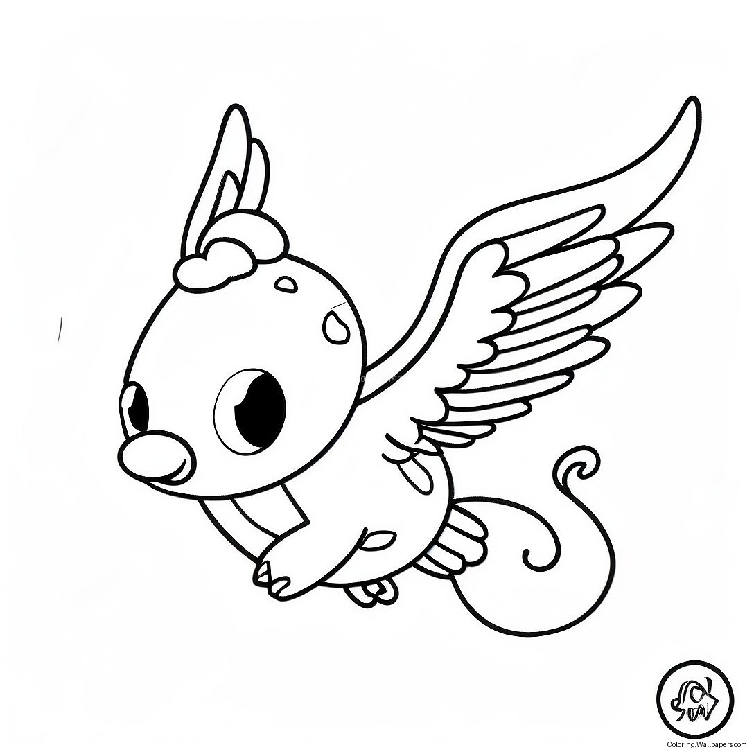 Vidia Flying In The Sky Coloring Page 52030