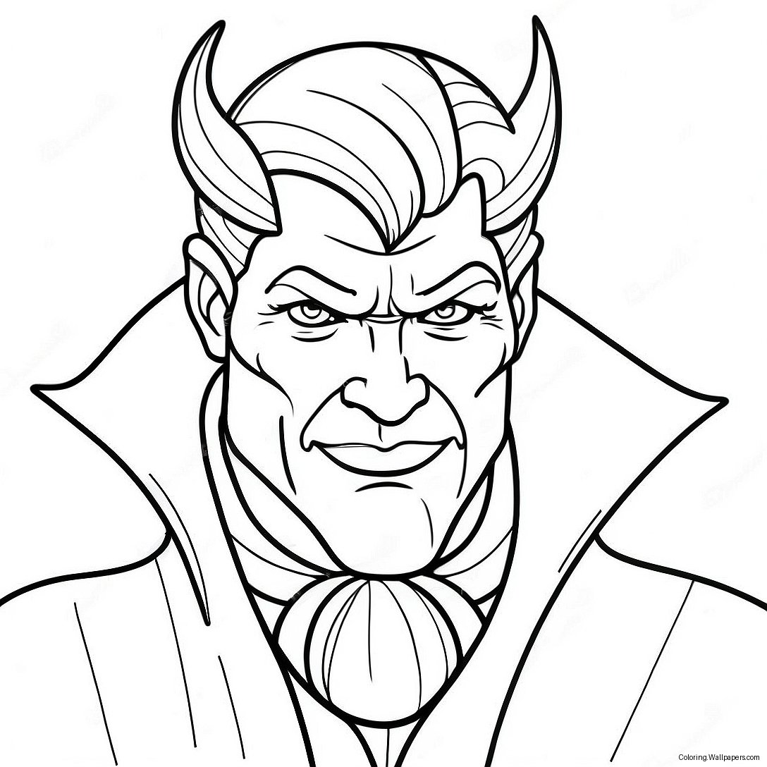 Villain Coloring Page 58814