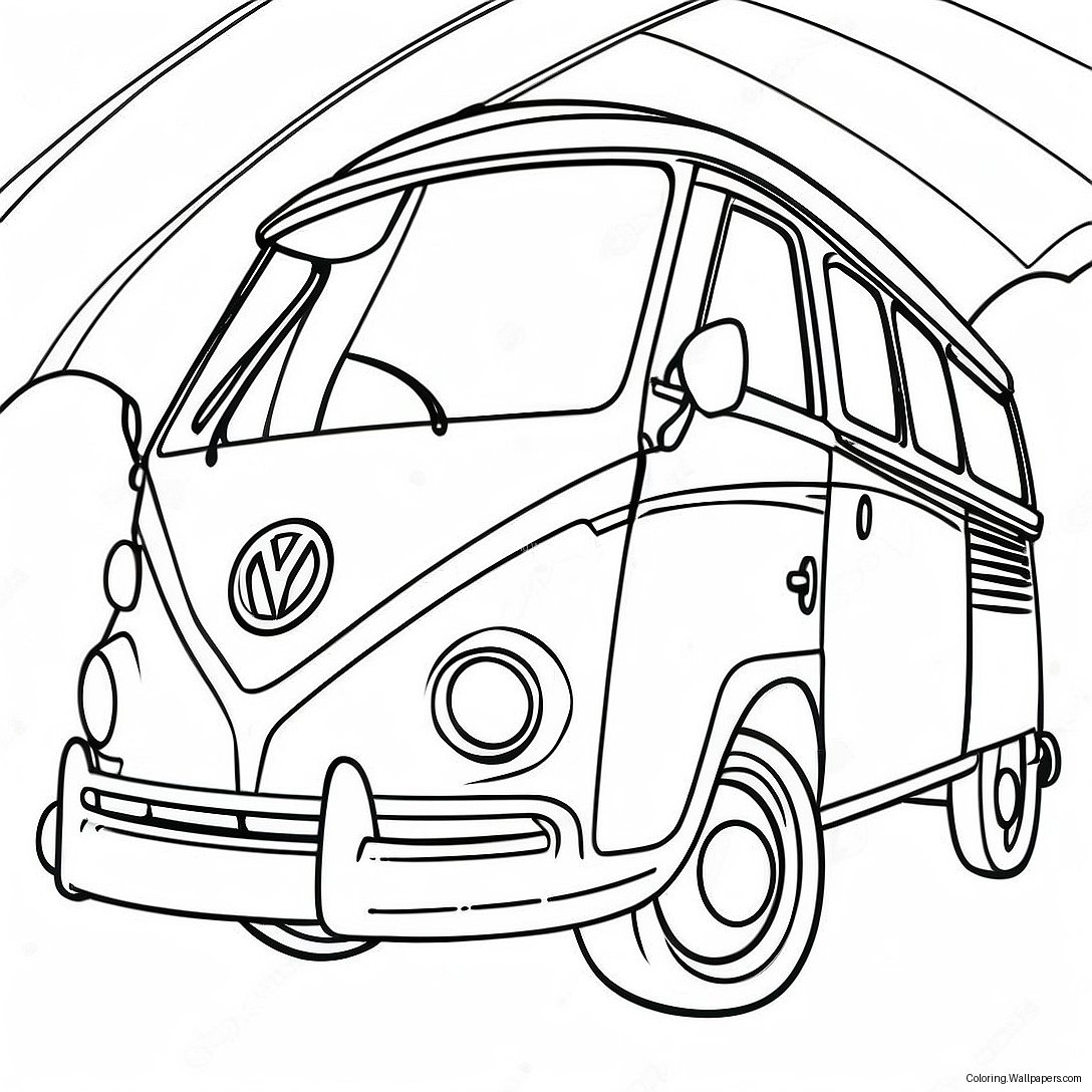 Volkswagen Coloring Page 58723