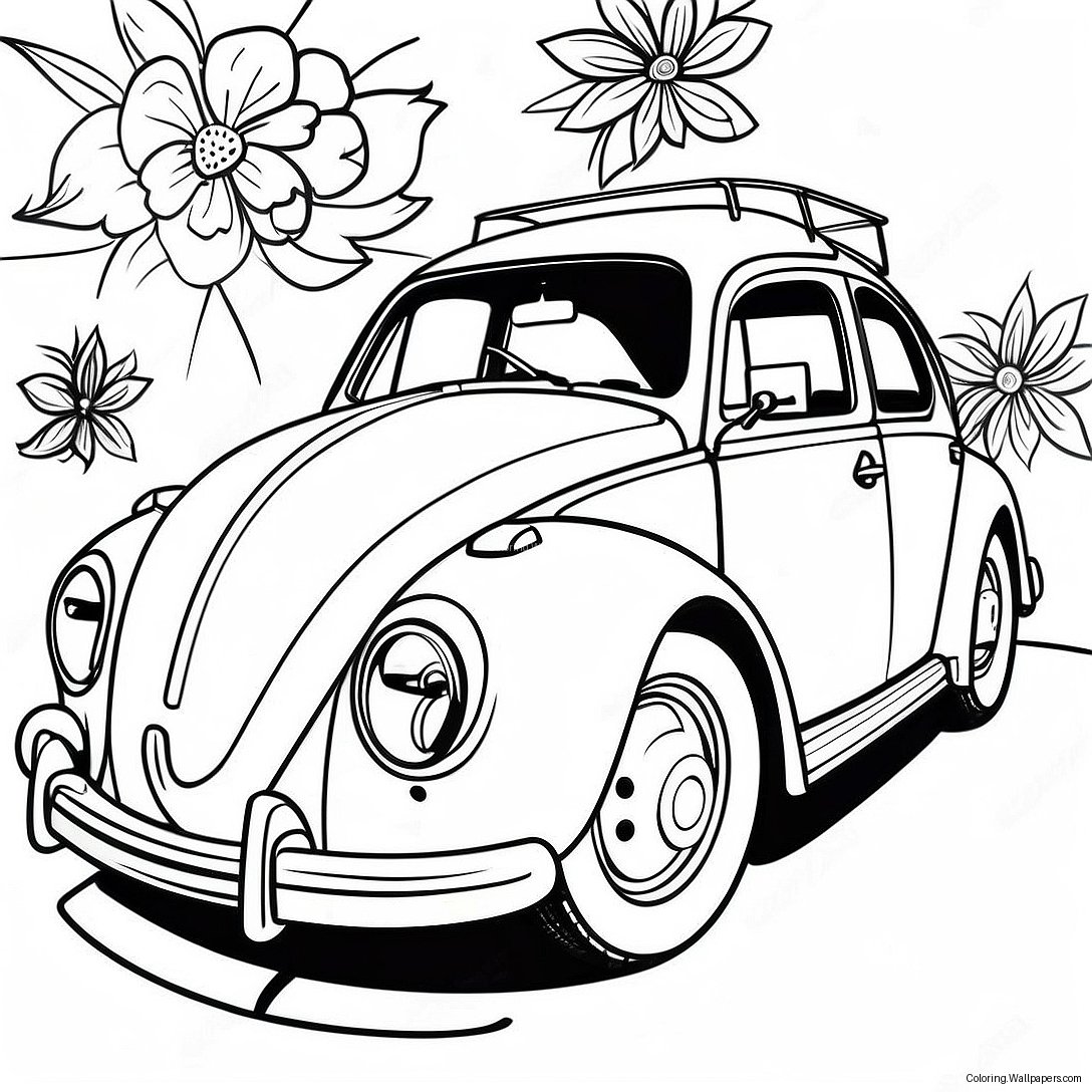 Volkswagen Coloring Page 58724