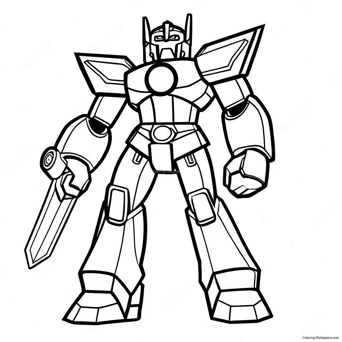 Voltron Legendary Defender Coloring Page 11157