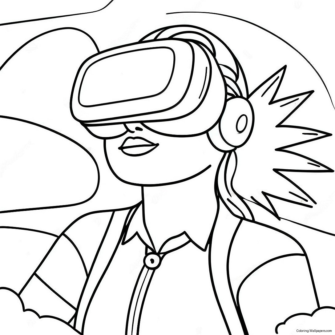 Vr Coloring Page 40057