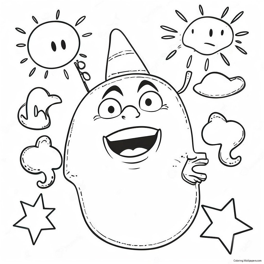 Wacky Wednesday Coloring Page 13465