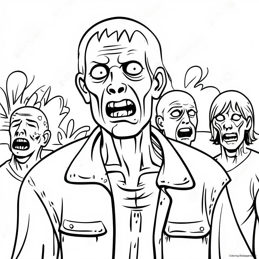 Walking Dead Zombivärityssivu 26929