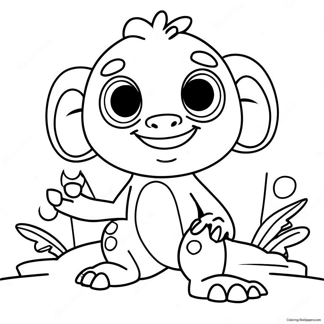 Wallykazam Coloring Page 32293