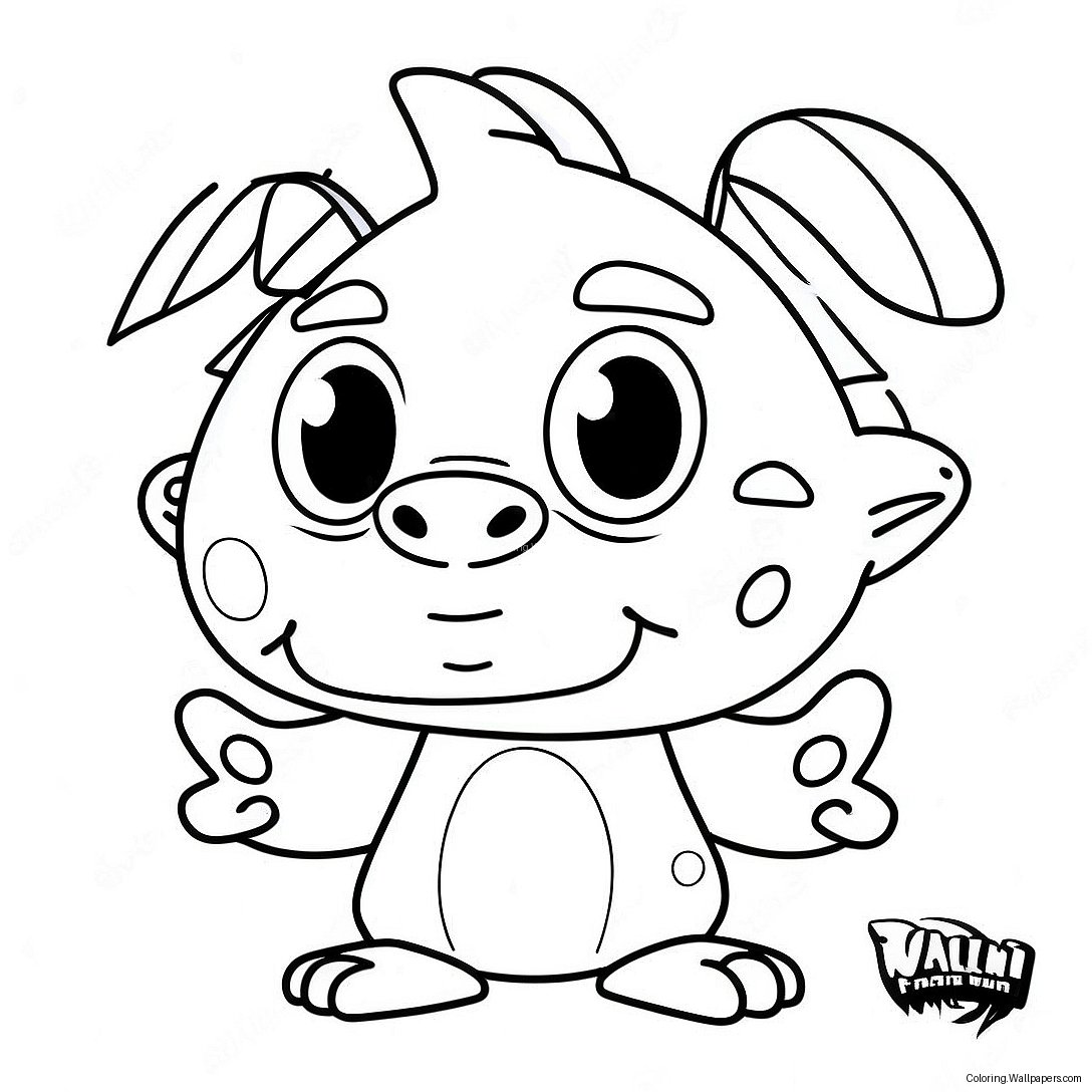 Wallykazam Coloring Page 32294