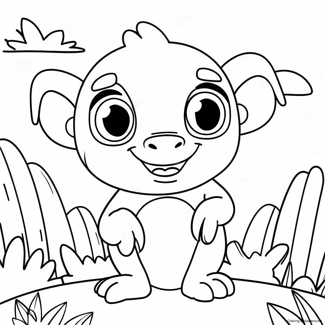 Wallykazam Coloring Page 32295