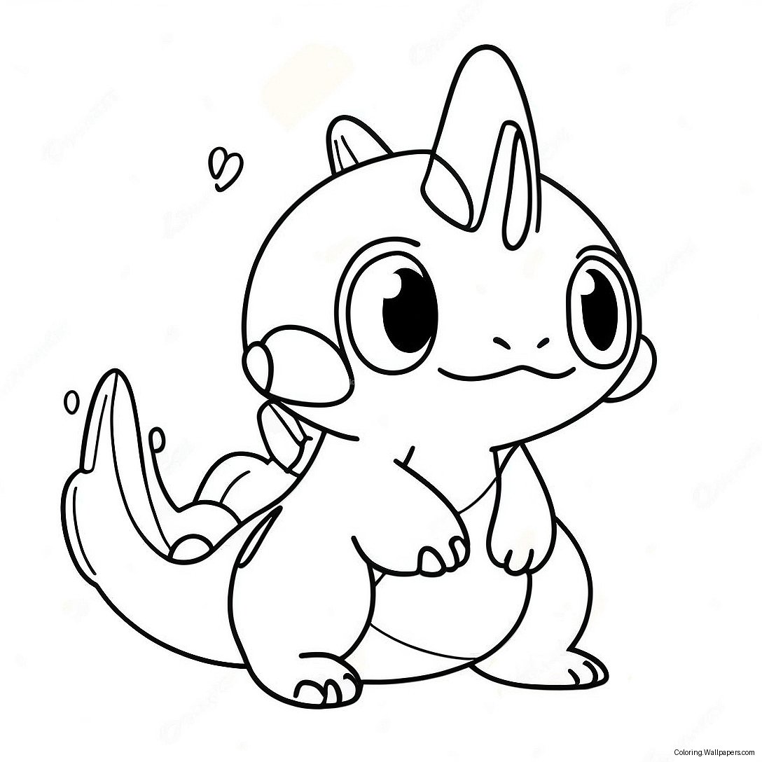 Water Type Pokemon Coloring Page 15522