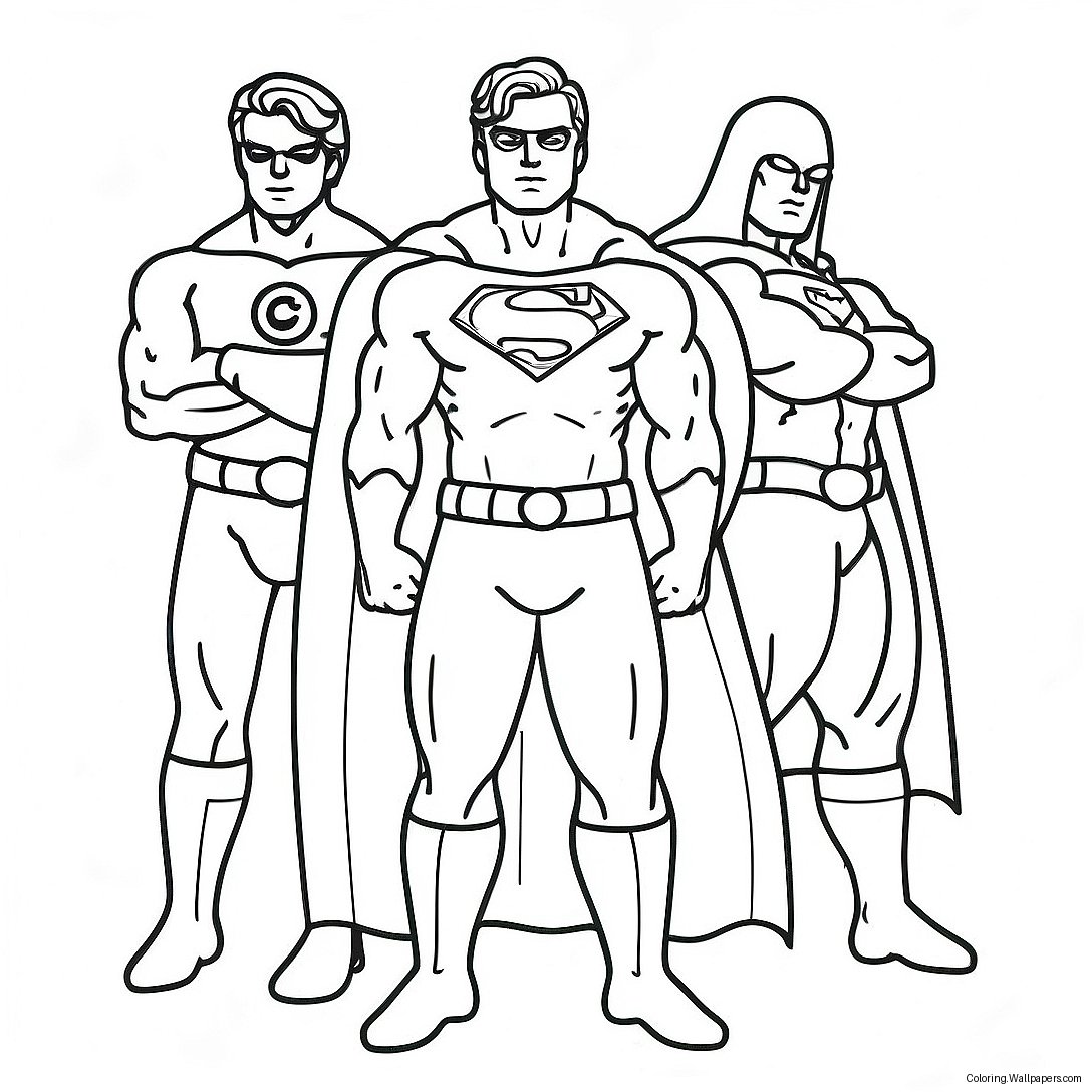 We Can Be Heroes Coloring Page 40885