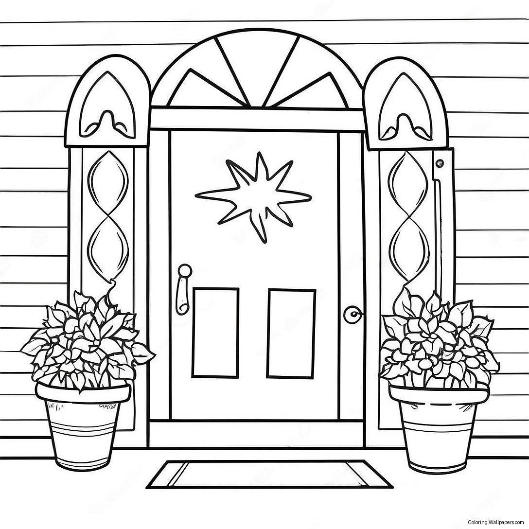 Welcome Home Coloring Page 2009