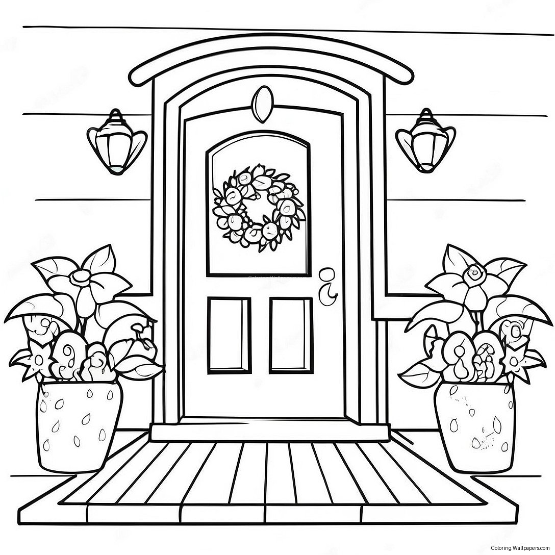 Welcome Home Coloring Page 2011