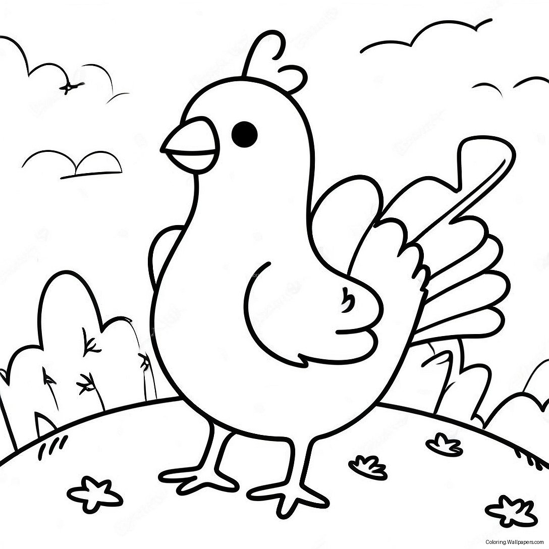 Where's Chicky Coloring Page 29293