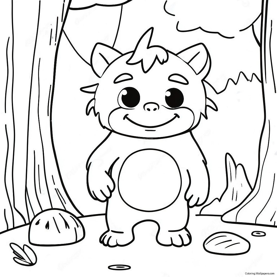 Where The Wild Things Are Coloring Page 13654