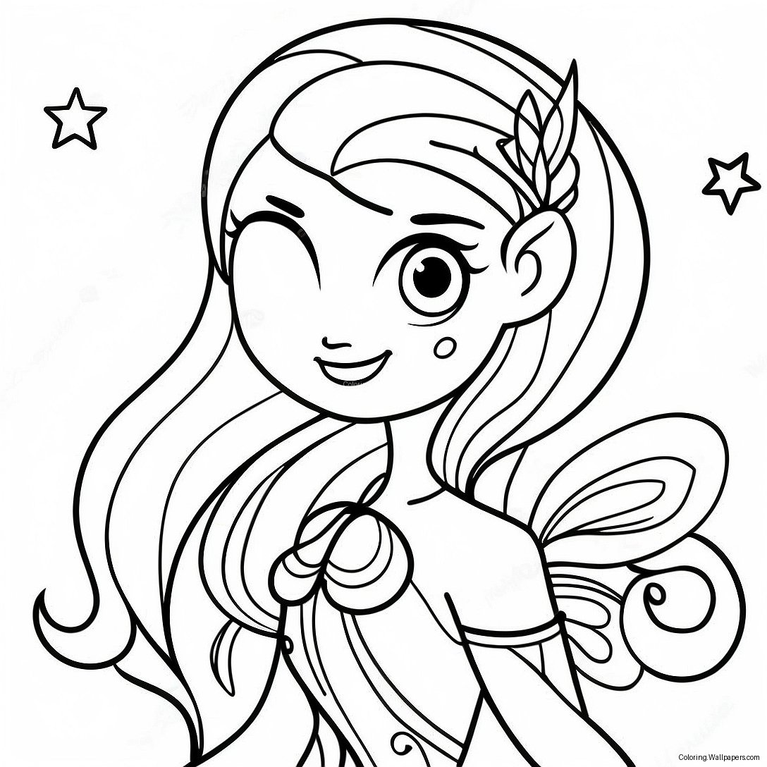 Winx Club Keiju Värityssivu 12491