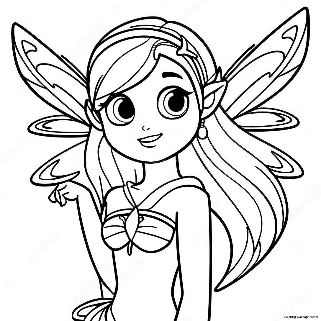 Winx Club Musa Fargeleggingsark 51537