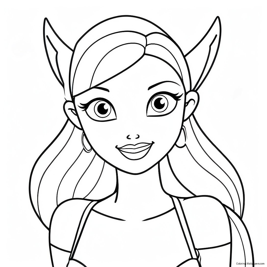 Page À Colorier Winx Club Musa 51539