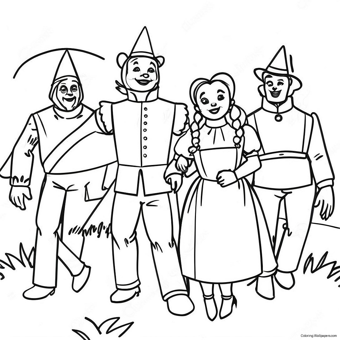 Wizard Of Oz Coloring Page 2297