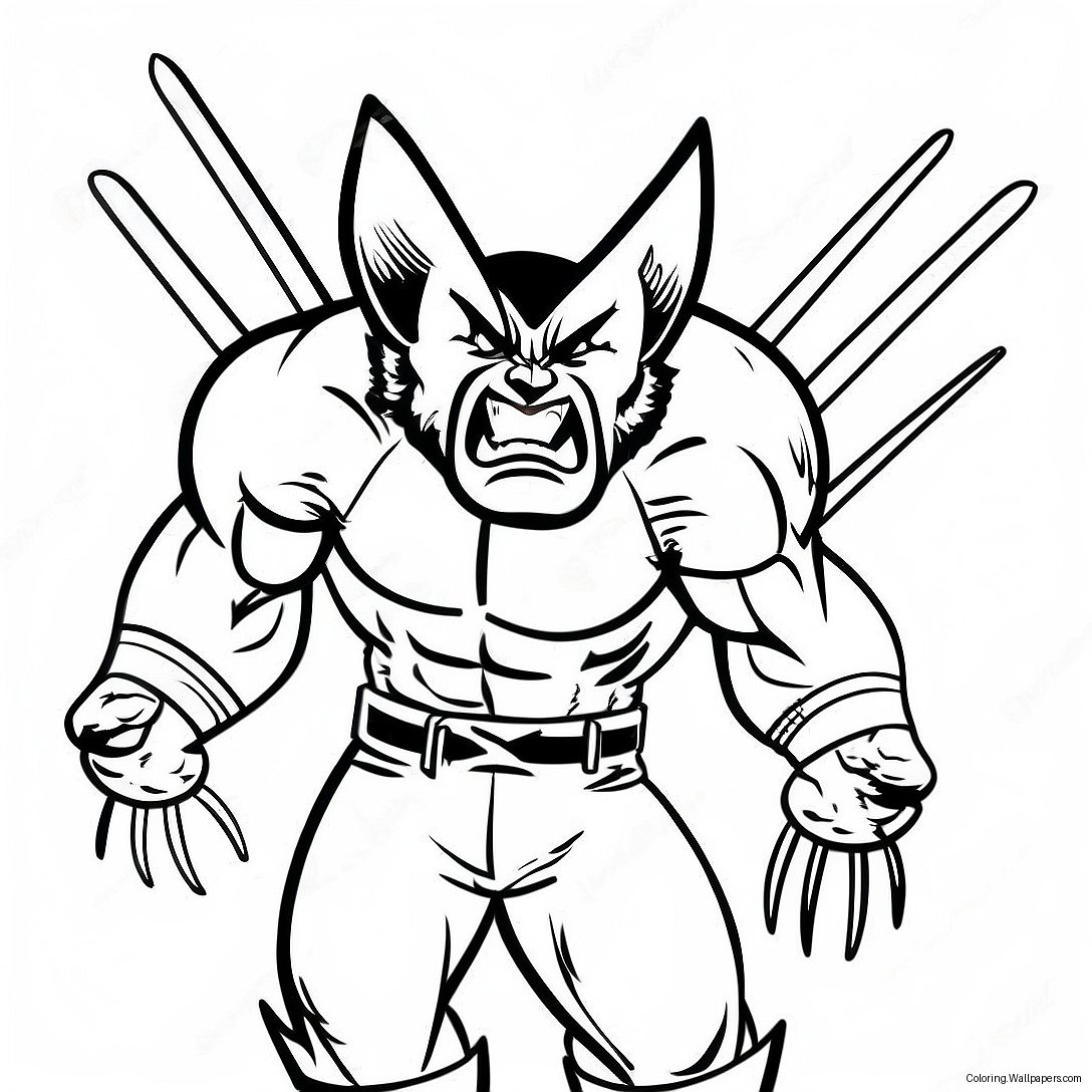 Wolverine Barn Målarbild 51106