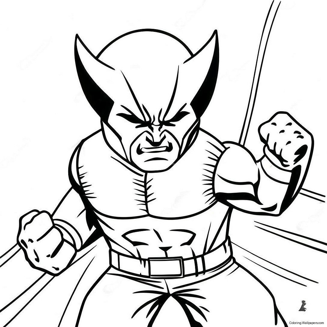 Wolverine Barn Målarbild 51108