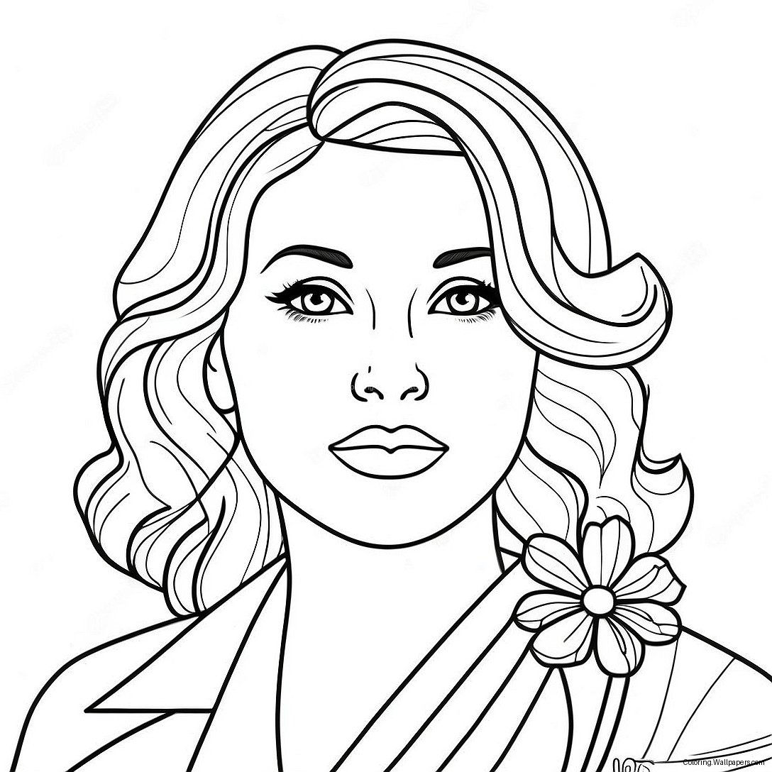 Women Empowerment Coloring Page 2231