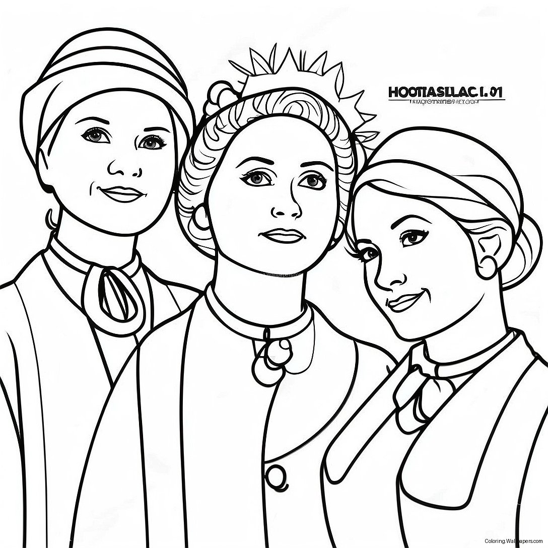 Women's History Month Coloring Page 3084