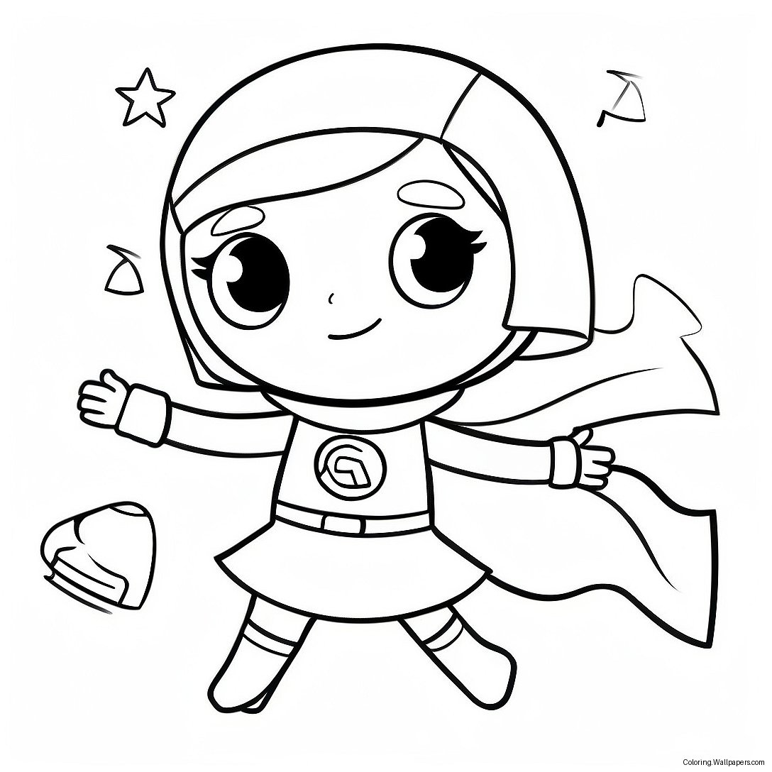 Wordgirl Ausmalbild 52115