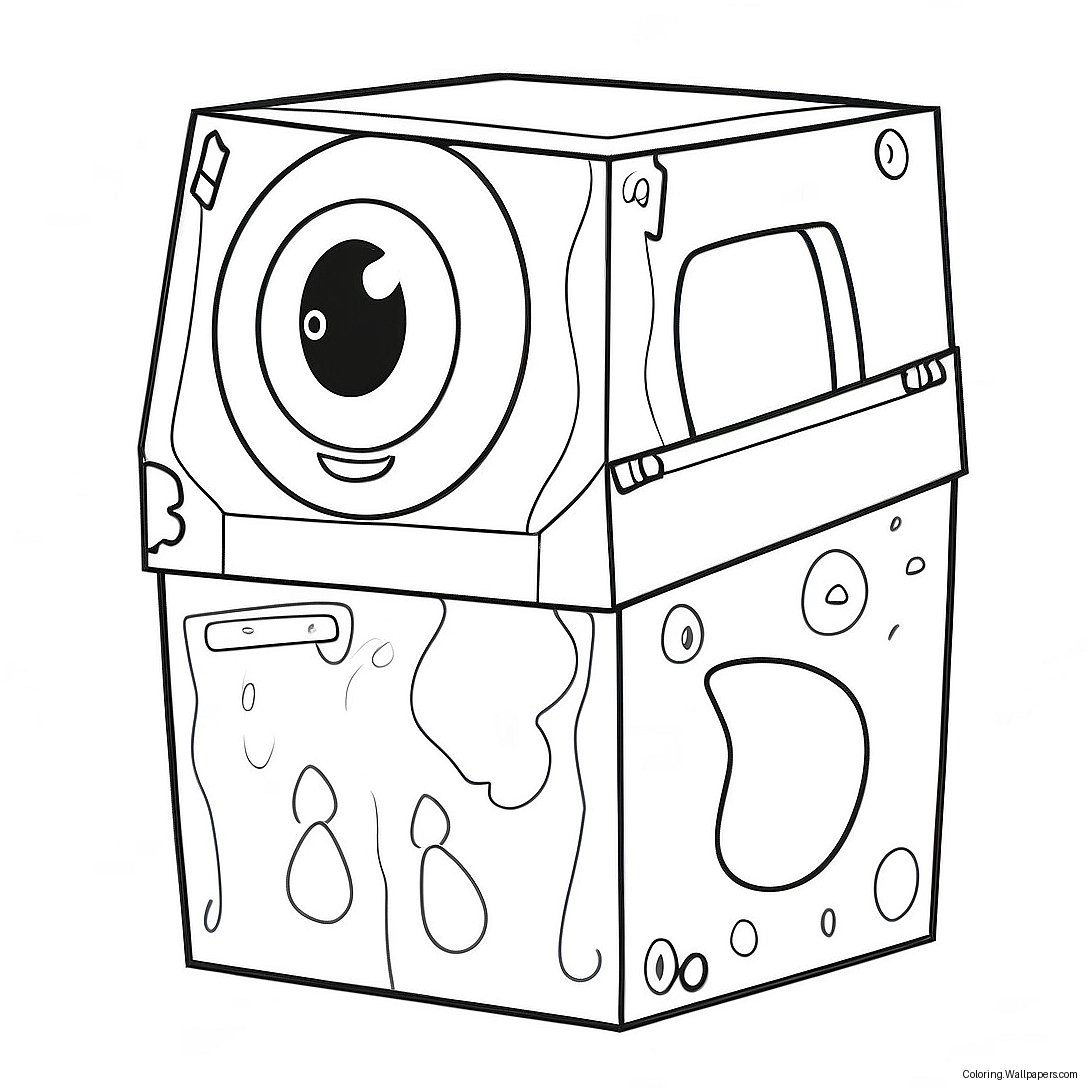 Wubbox Ausmalbild 6962