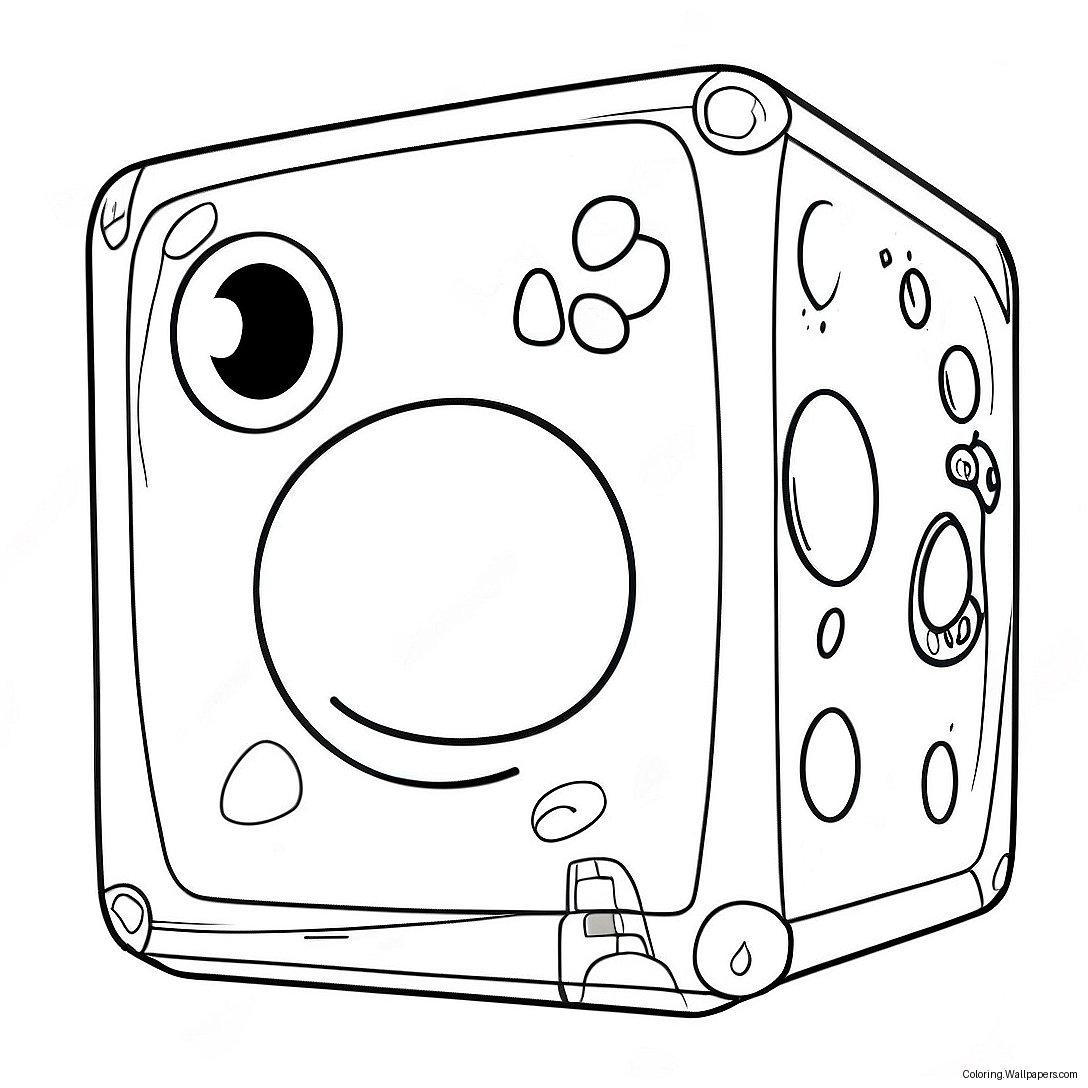 Wubbox Ausmalbild 6963