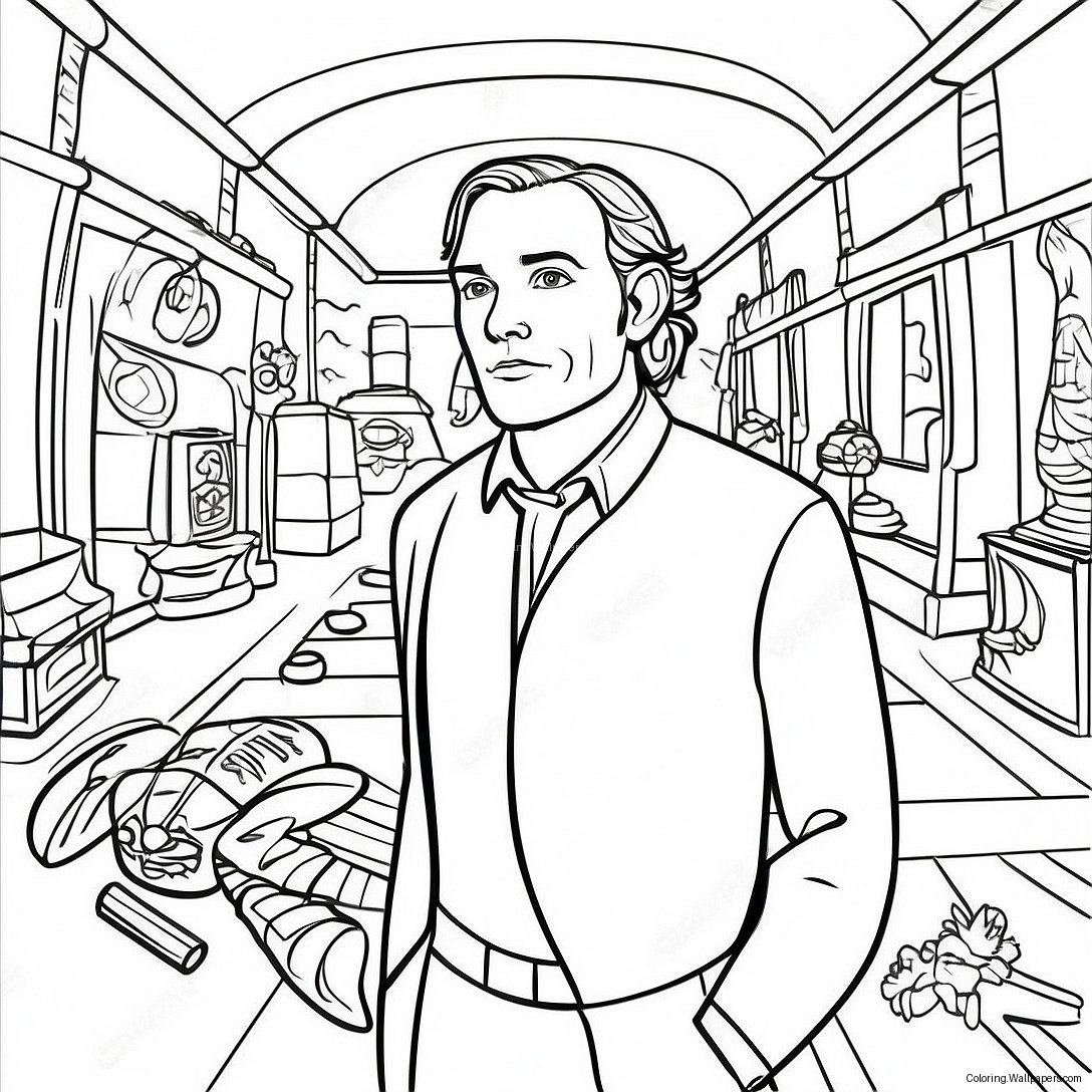 Xavier Riddle And The Secret Museum Coloring Page 29081