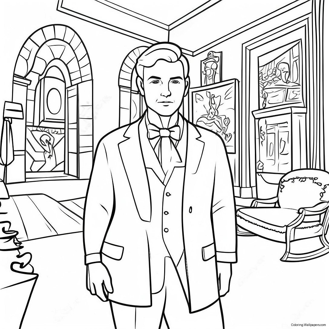 Xavier Riddle And The Secret Museum Coloring Page 29082