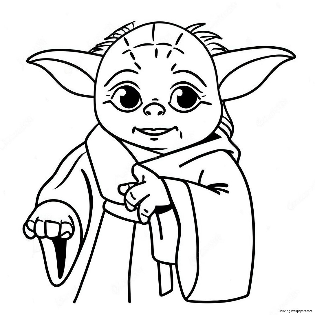 Yoda Målarbild 44066