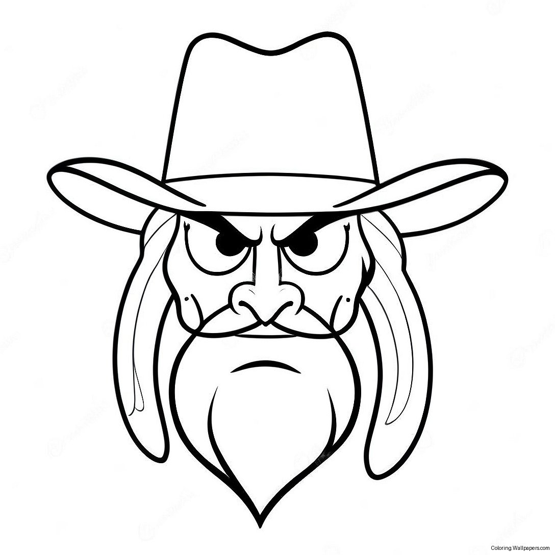 Yosemite Sam In Cowboyhoed Kleurplaat 34993