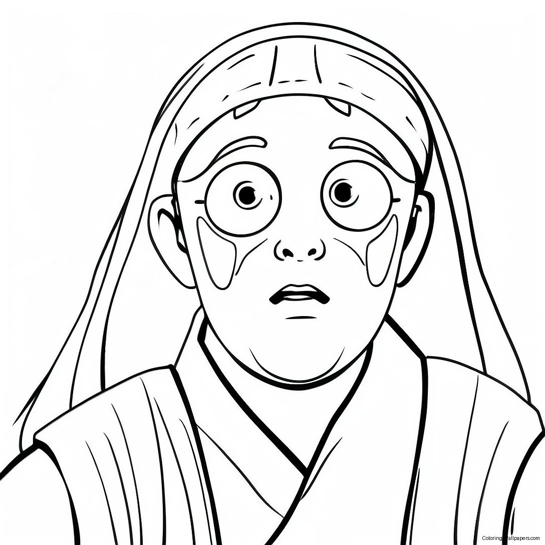 Page À Colorier Du Jeune Jedi 57005