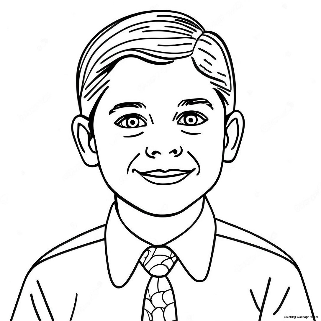 Young Sheldon Coloring Page 43231