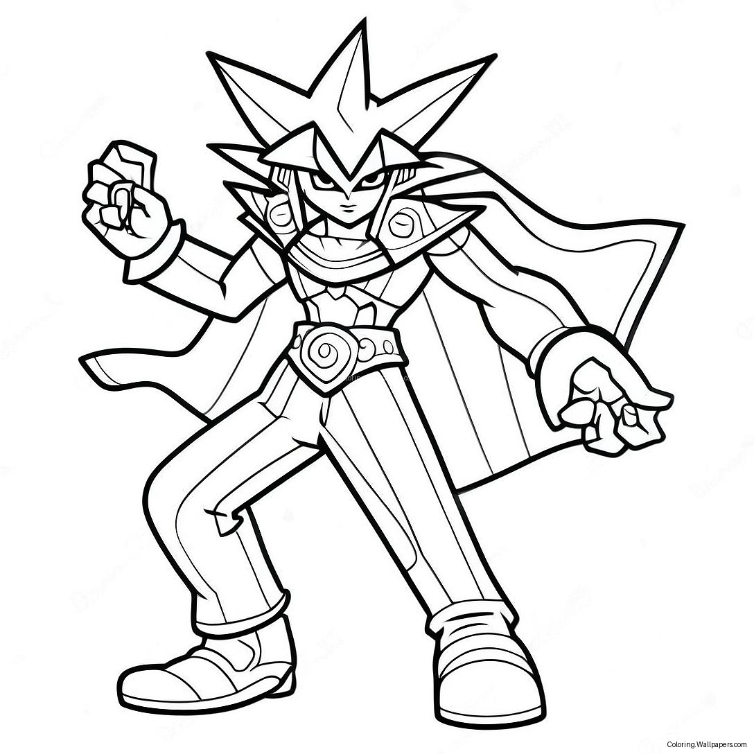 Yugioh Coloring Page 7409