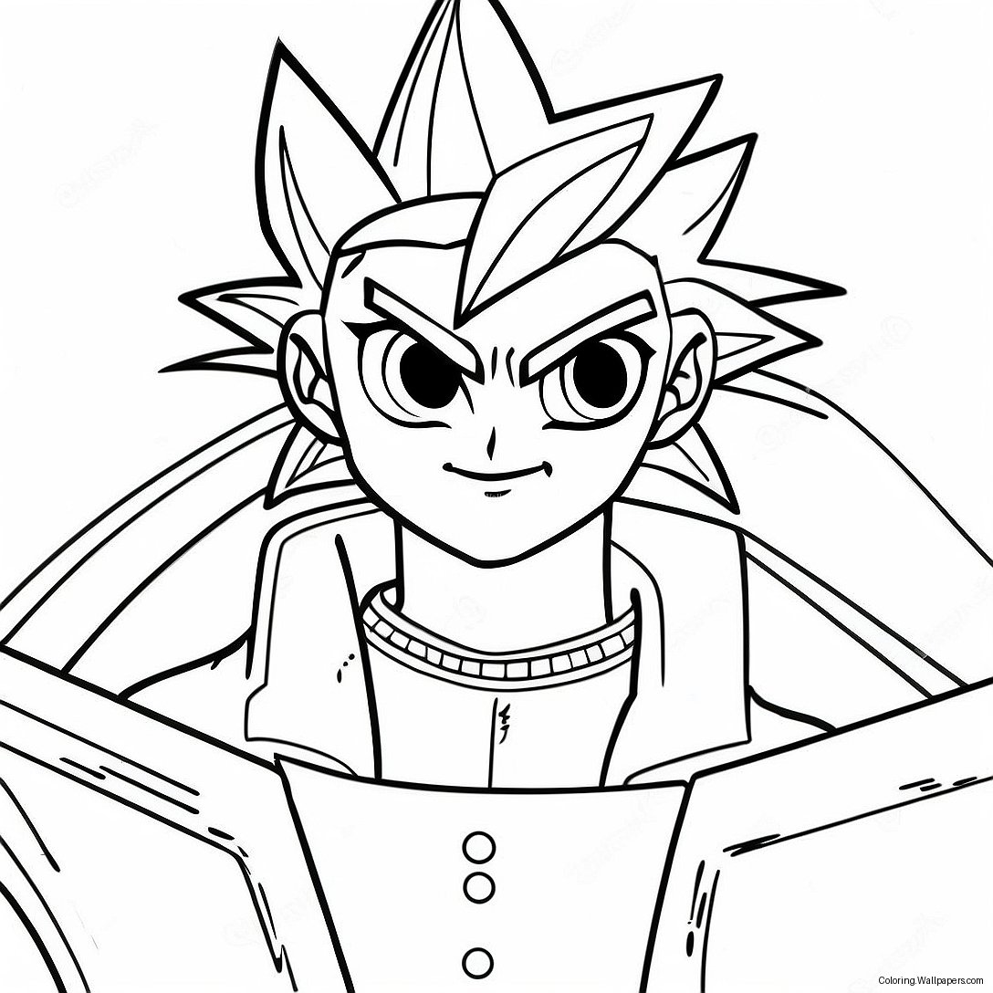 Yugioh Coloring Page 7410