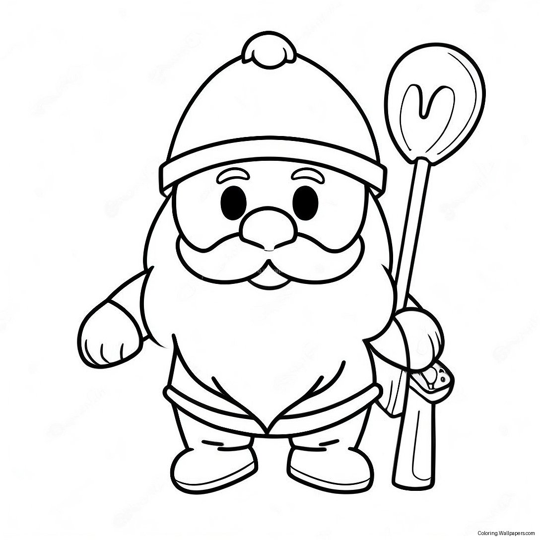 Yukon Cornelius Coloring Page 32406