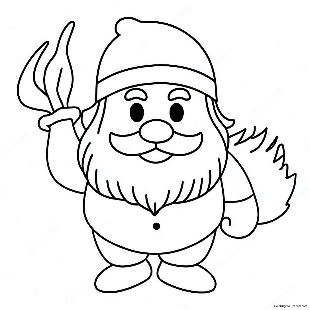 Yukon Cornelius Coloring Page 32407