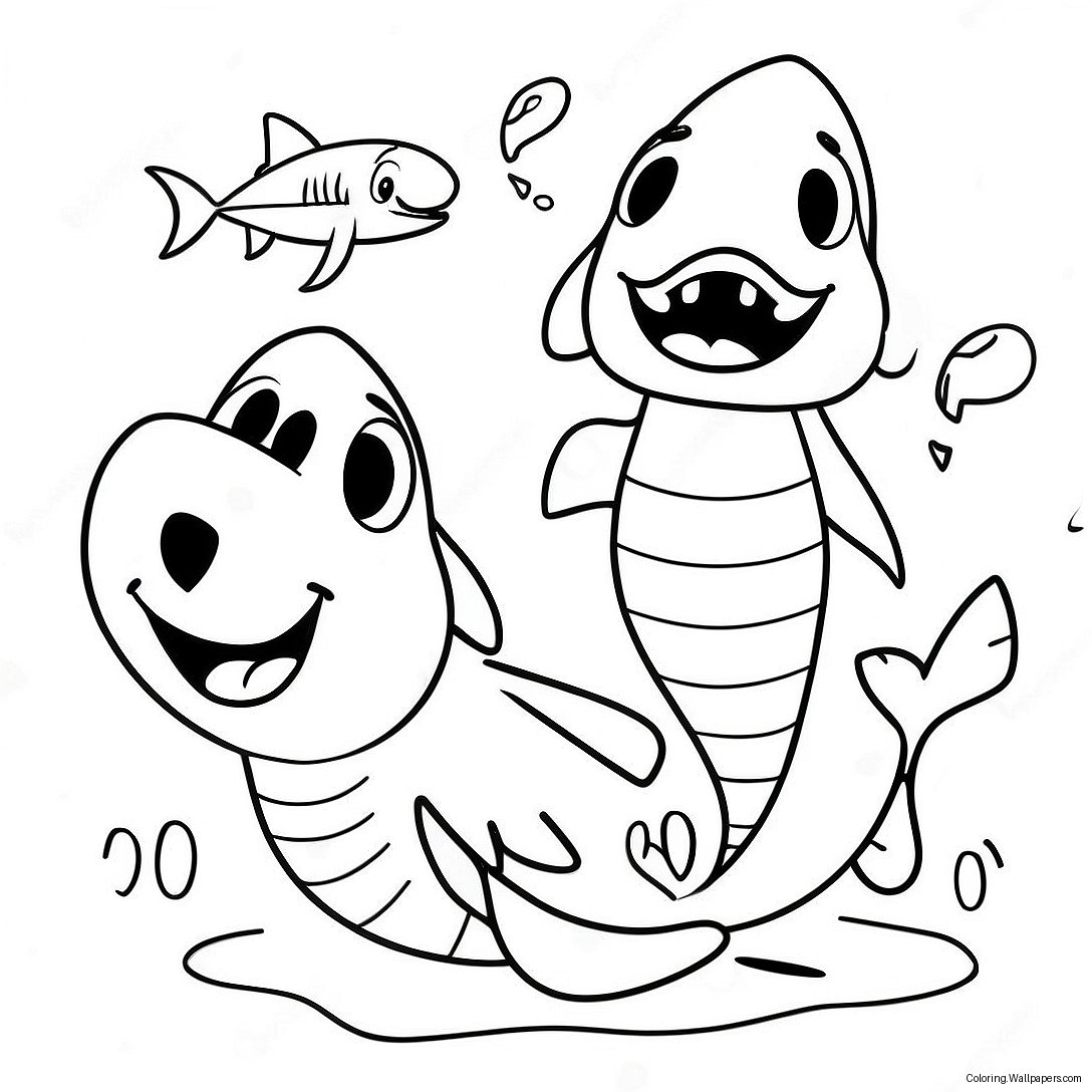 Zig And Sharko Coloring Page 31867