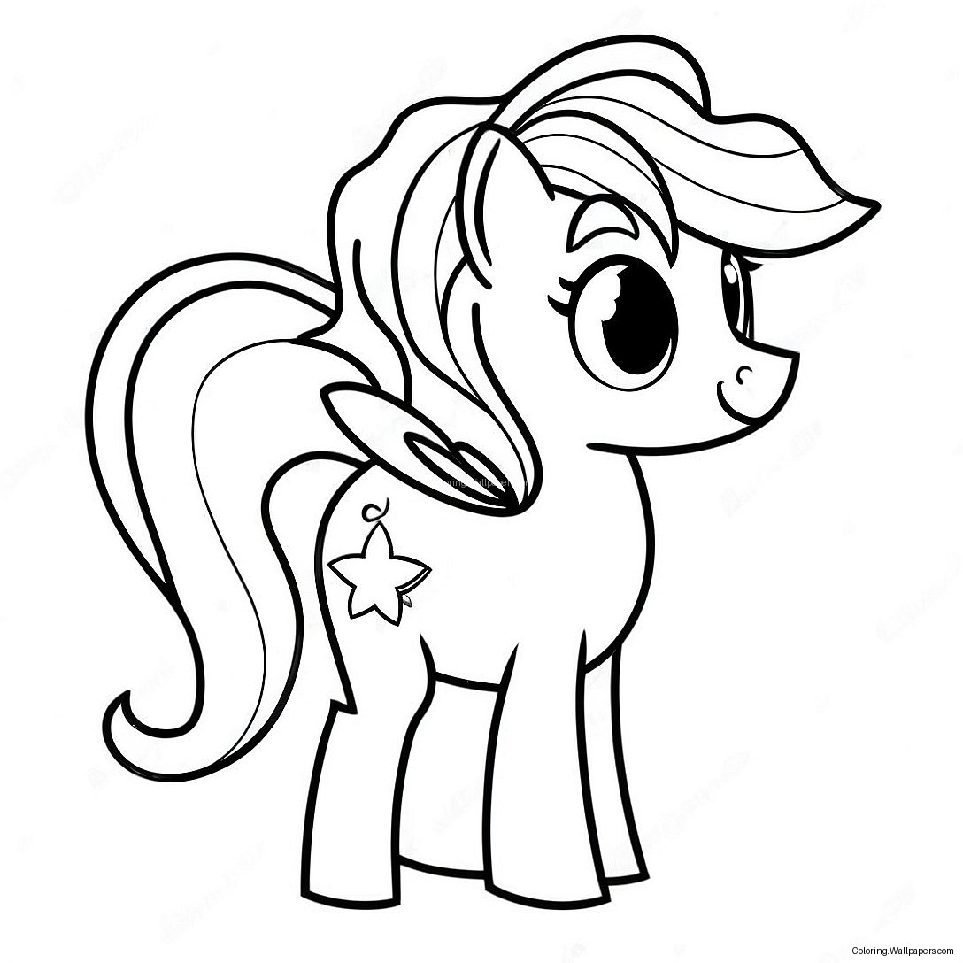 Zipp My Little Pony Coloring Page 55972